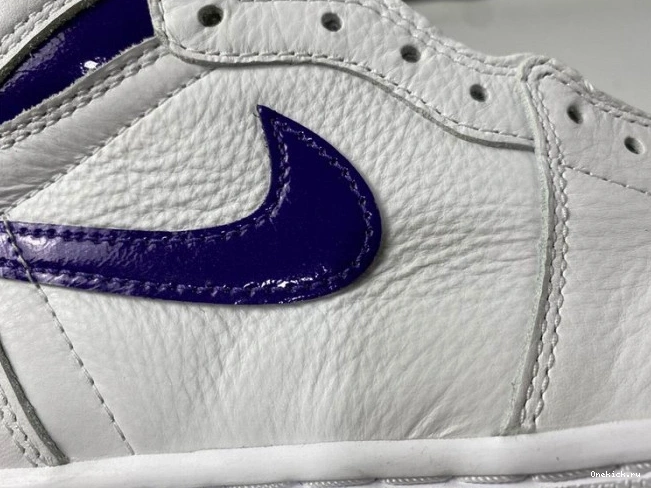 One Kick CD0461-151 HIGH 1 COURT PURPLE AIR RETRO JORDAN 0812